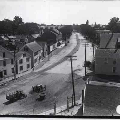 View of Maine St Looking South From Cabot Mills