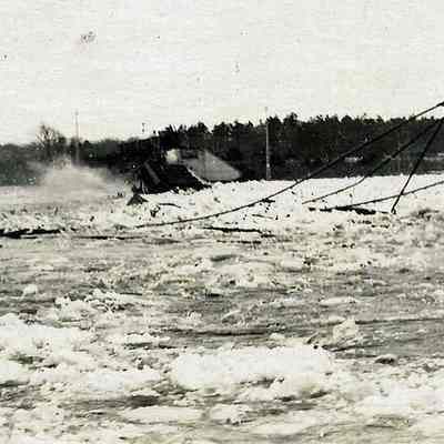 Washed Out Railroad Bridge