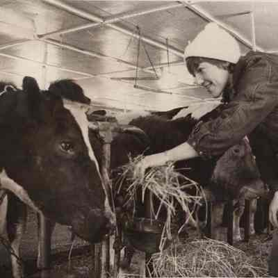 A photo view of Peggy Totman. 3/14/1977.