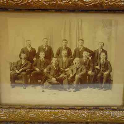 Joseph Eugene Labbe and unknown men