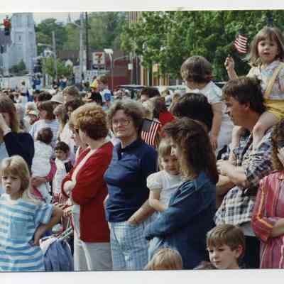 Crowd Watching Desert Storm Welcome Home Parade
