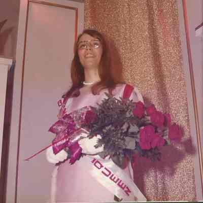 1972-73 Brunswick Teen Queen Agnes Racine.