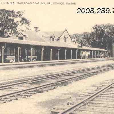 Maine Central Railroad Station, Brunswick Maine