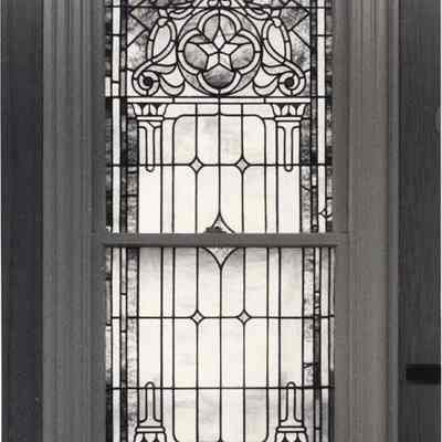 Stained Glass Window at the United Methodist Church