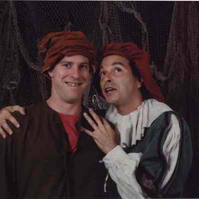 A photo view of two actors. 10/15/1992.