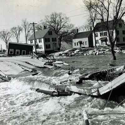 1936 Flood Street Damage
