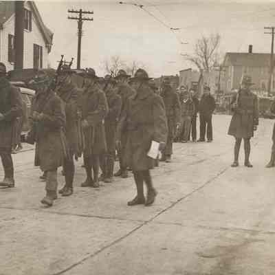 Marching from Brunswick to Topsham