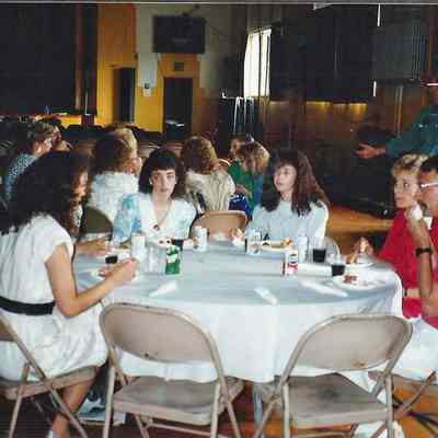 Debra Susi, Brad Adams, Heather Wilks, Chressie Gagne, and Lauri Deschene