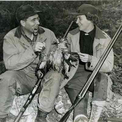 Governor Horace Hildreth Duck Hunting