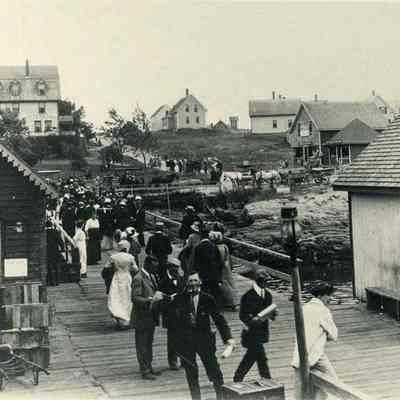 Steamboat wharf