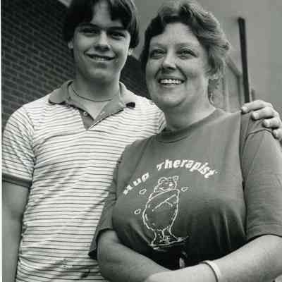 Glenda Wagner and Son