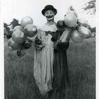 Alfred Neal Dressed as a Clown