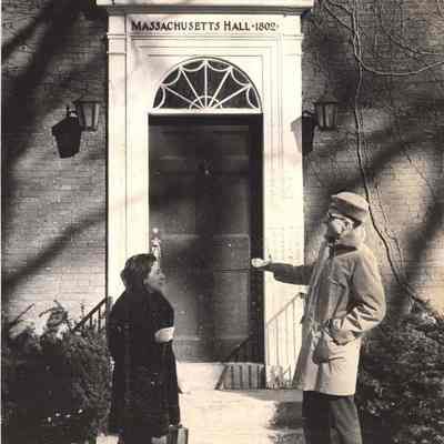 Entrance to Massachusetts Hall