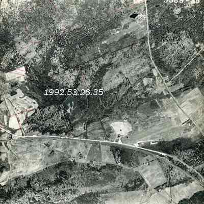 An aerial photo of 5/4/1953