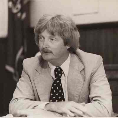 A photo view of David Huntington. 8/6/1979.