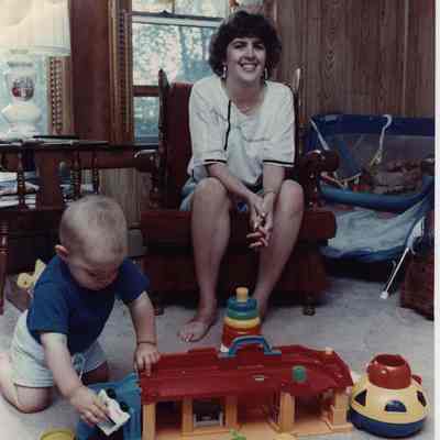 Patti Stuart Collins, unnamed child