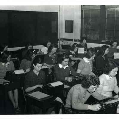 High School Typing Class