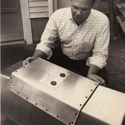 A photo view of Walter Hodgdon. 10/05/1989.