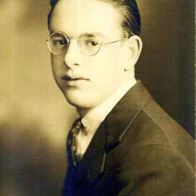 A photo of a 1937 graduate of BHS.
