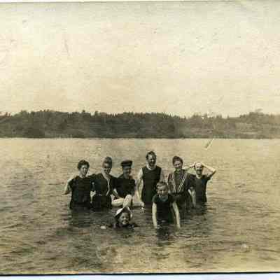 Boarders Bathing in Stover's Cove