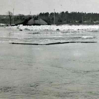 Androscoggin River during the 1936 Flood