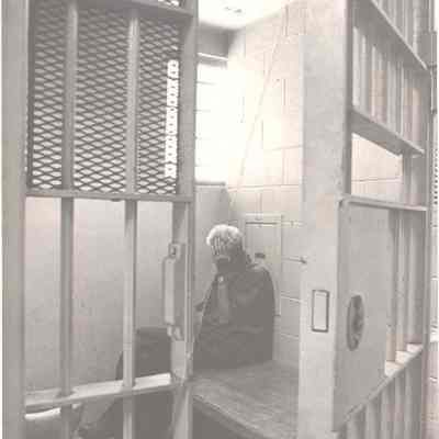 Man in a Brunswick Jail Cell