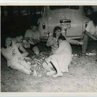 Young People at Verney Mill Picnic