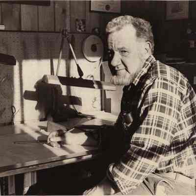 A photo view of Eliot Spalding. 1/30/1985.