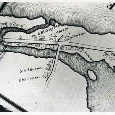 Section of the 1846 map