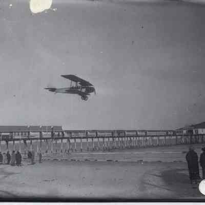Charles Lindbergh Landing at Old Orchard Beach