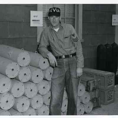 Navy Man and Ammunition