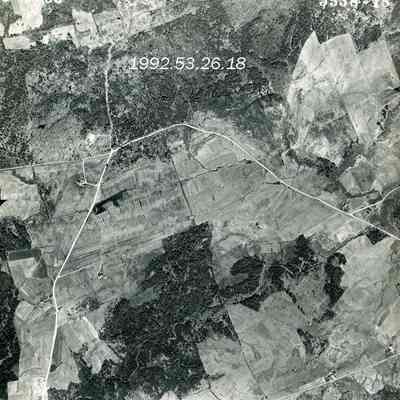 An aerial photo of 5/4/1953