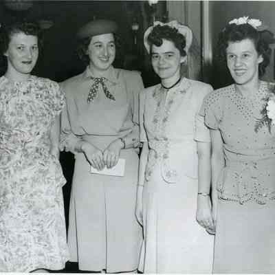 Four Women at a Verney Mill Party