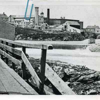 Upper Falls by Scribner's Mills in Brunswick