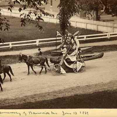 Parade Float, 150th Anniversary of Brunswick