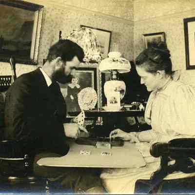 W. O. Peterson and wife