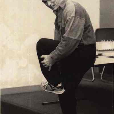 A photo view of Sam Kilbourn. 5/11/1992.
