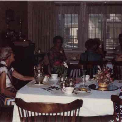 Tea Party at the Stevens Home