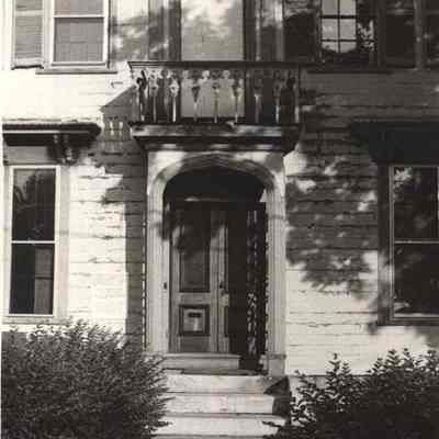Front Doorway to the Chamberlain Home