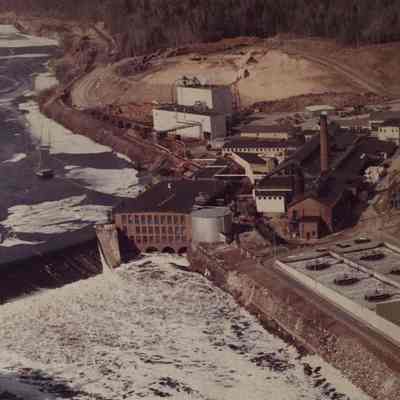 Mill at Pejepscot, Maine.
