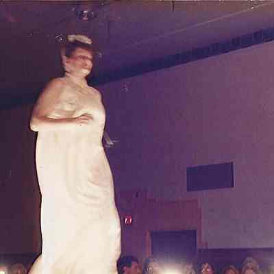 A color photograph of1964 Brunswick Teen Queen Kristina Warming Wentworth.