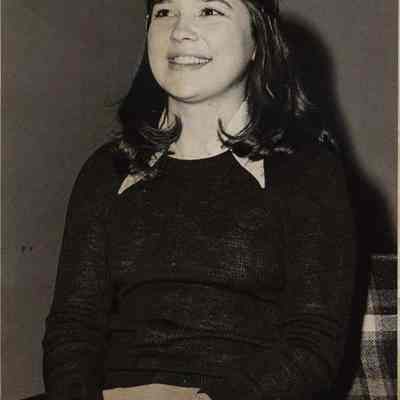 A photo view of Diane Burns. 2/25/1975.