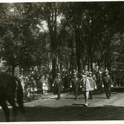 Drum Major at the Brunswick Bicentennial Parade