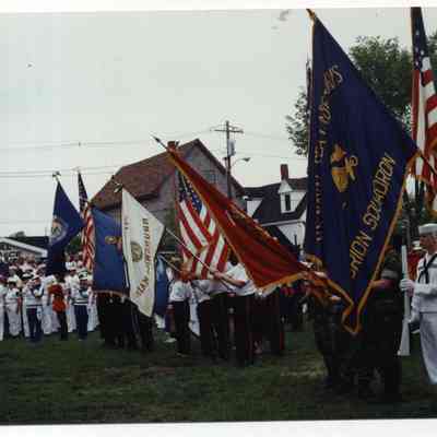 Color Guards at the Desert Storm Welcome Home Parade