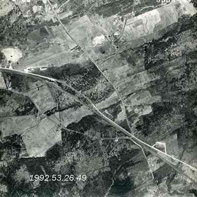An aerial photo of 5/4/1953