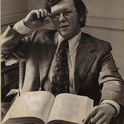 A photo view of John Walhaupter. 4/12/1972