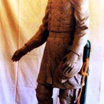 JLC statue clay model
