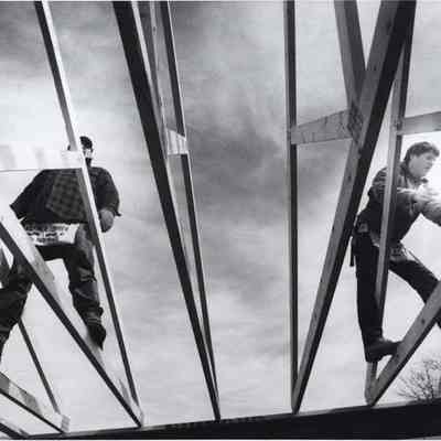 A photo view of Scott Bonehard & Chris Bryant. 3/16/1992.