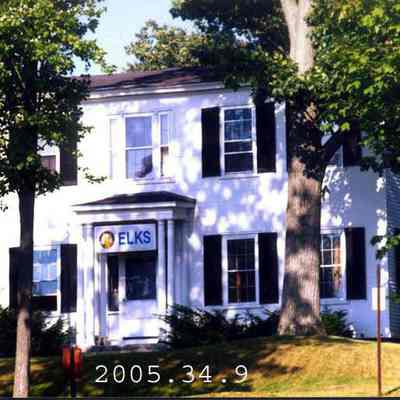 Photograph of the Elks Club building, 179 Park Row.
