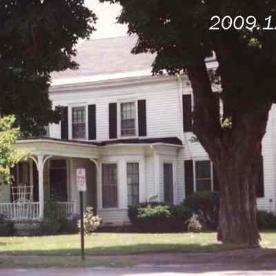 A photo of JLC's boyhood home.